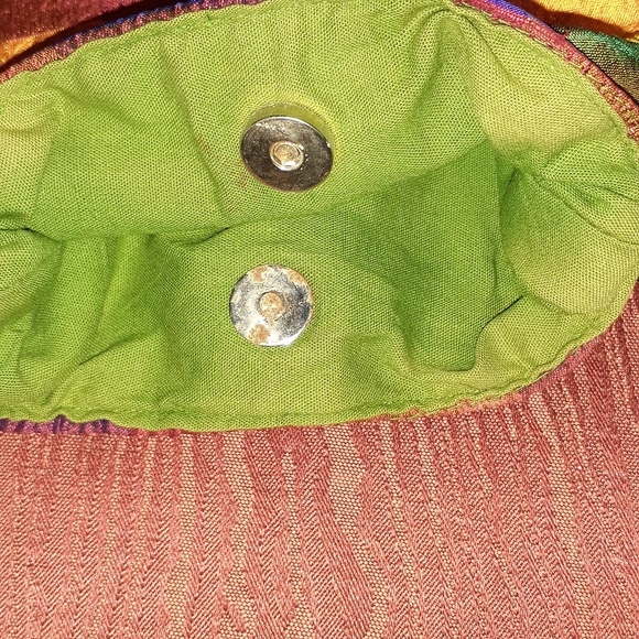 CROSSBODY MINI PURSE WITH GLASS HARDWARE WITH BEADS - Picture 7 of 7